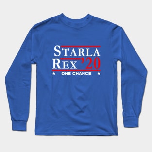 Starla and Rex Dynamite Couple 2020 Campaign Slogan Long Sleeve T-Shirt